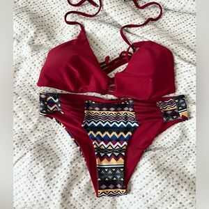 Size Medium Reversible Swimsuit